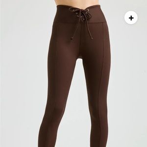 Year of Ours ribbed football leggings